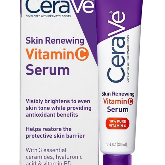 CeraVe Skin Renewing Vitamin C Serum New in Box 1oz - Picture 2 of 11